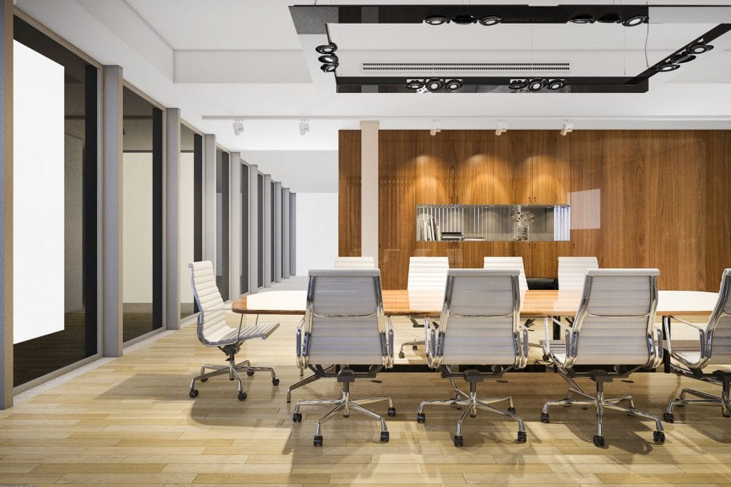 Business meeting room interior design